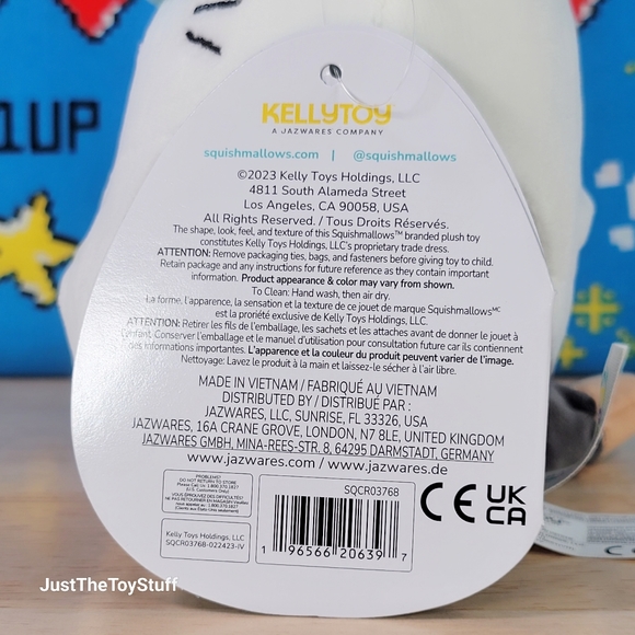 Squishmallow Cam the Cat 5" w/ Sun Visor UltraSoft Stuffed Animal Toy Plush NWT - Picture 6 of 6